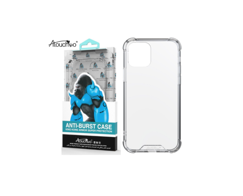 Anti Burst Clear Case For iPhone 15 Plus