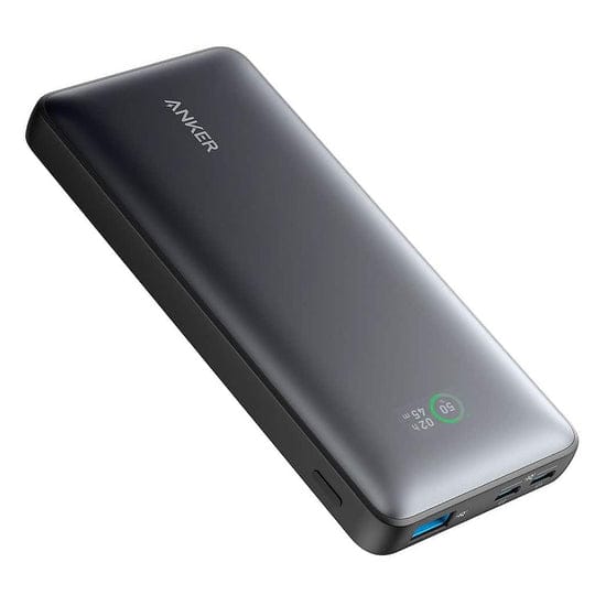 Anker 533 Power Bank (10,000mAh 3-Port With 25W) Ultra-Fast Charging - Black