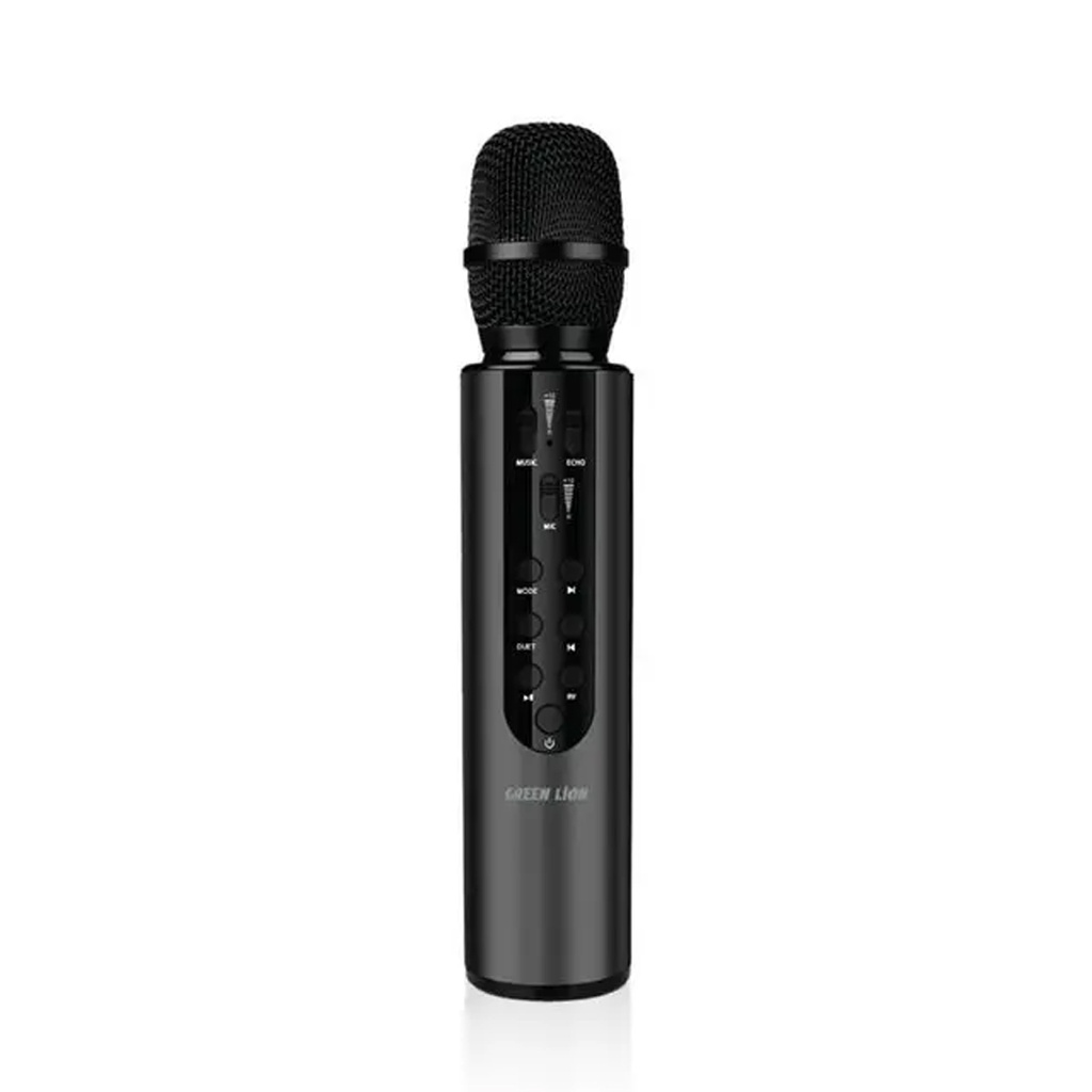 Green Lion Karaoke Microphone Black