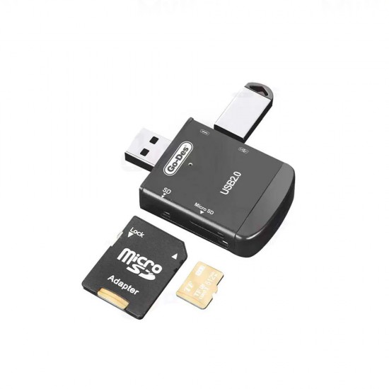 Go-Des Multifunction OTG Card Reader (GD-DK109)