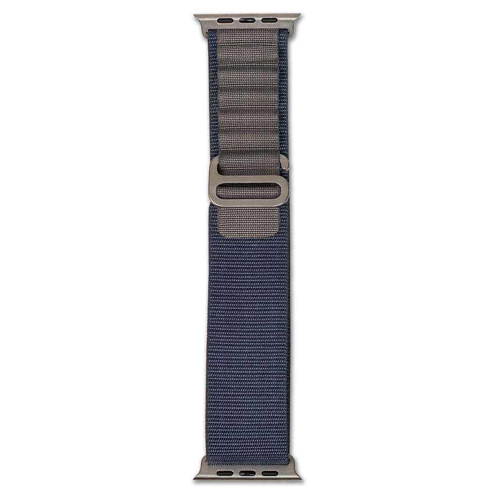 Blue Grey Alpine Loop Nylon Watch Band