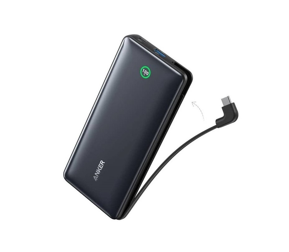 Anker Nano Power Bank 20000mAh Black