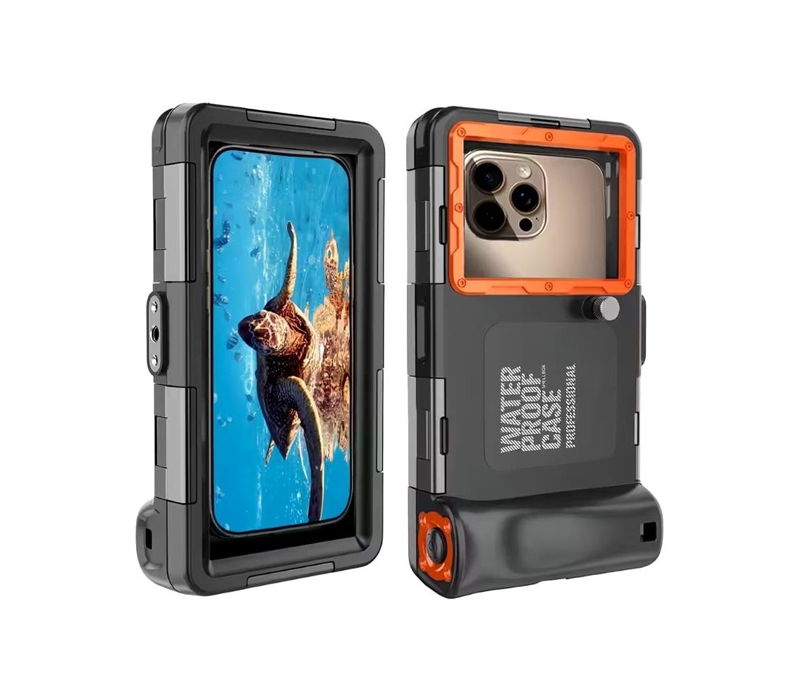 Underwater Snorkeling Diving Phone Case Black